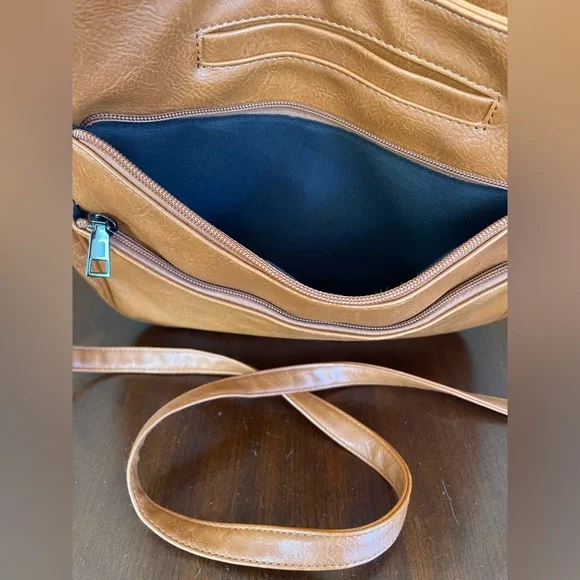 Sam & Hadley Crossbody Shoulder Bag Faux Leather - Picture 6 of 13